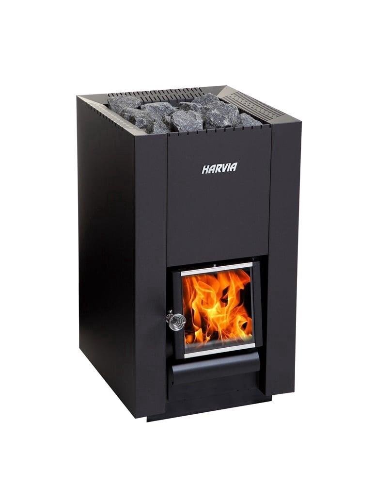 Kietojo kuros saunos krosnelė Linear 16, 17.9kW, Harvia