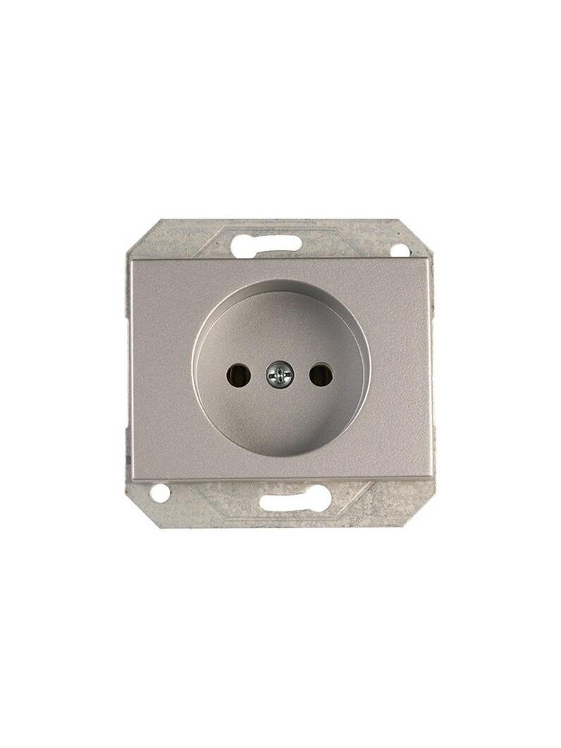 Kištukinis lizdas VILMA XP500, metalo spalvos Kištukinis lizdas VILMA XP500, metalo spalvos