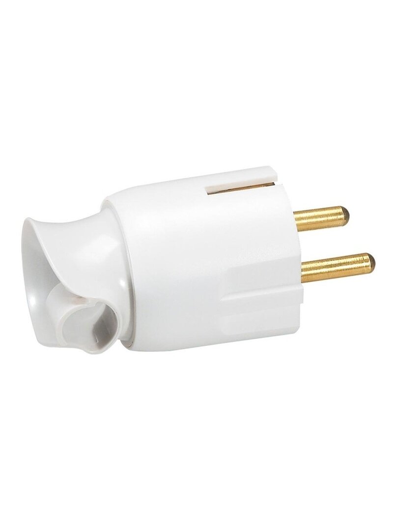 Kištukas kampu LEGRAND,16A, 230V, baltos spalvos Kištukas kampu LEGRAND,16A, 230V, baltos spalvos