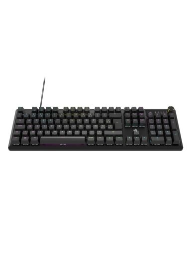 Klaviatūra Corsair K70 CORE Red switch Anglų (US), juoda