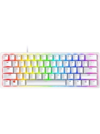 Klaviatūra Razer Huntsman Mini Red EN, balta