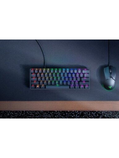 Klaviatūra Razer Huntsman Mini Red EN, juoda