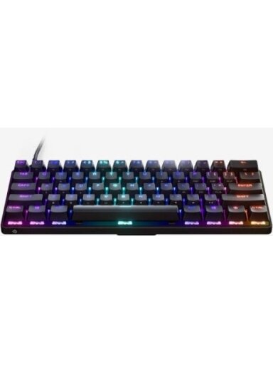 Klaviatūra Steelseries Apex 9 Mini EN, juoda