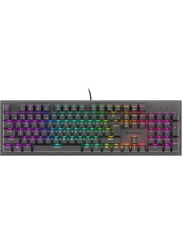 KLAVIATŪRA ŽAIDIMŲ GENESIS THOR 303 RGB RED