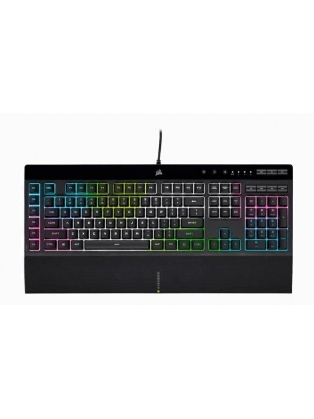 Klaviatūra Corsair K55 RGB PRO XT EN, juoda 1 Klaviatūra Corsair K55 RGB PRO XT EN, juoda 1