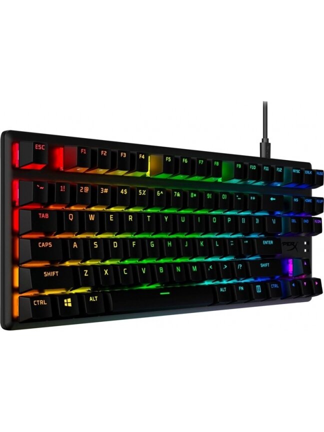Klaviatūra HyperX Alloy Origins Core PBT HX Red 2 Klaviatūra HyperX Alloy Origins Core PBT HX Red 2