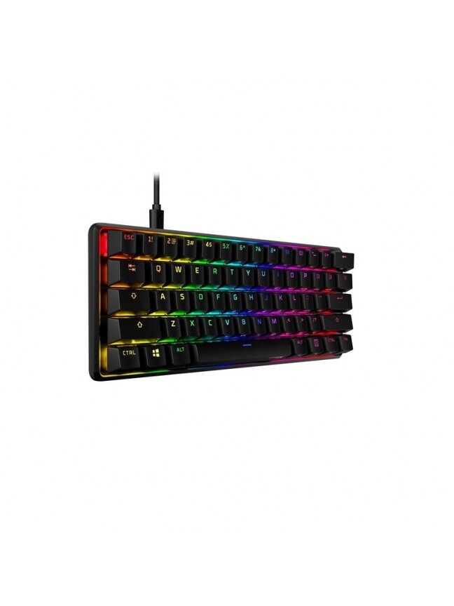 Klaviatūra HyperX HKBO1S-RB-US, EN, juoda 1 Klaviatūra HyperX HKBO1S-RB-US, EN, juoda 1