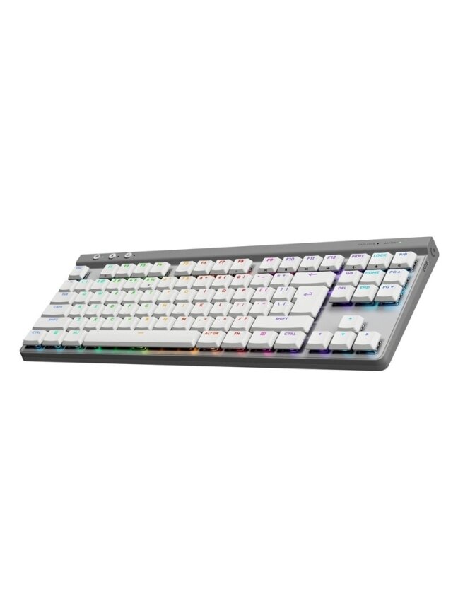 Klaviatūra Logitech Lightspeed G515 TKL, Anglų (US), balta Klaviatūra Logitech Lightspeed G515 TKL, Anglų (US), balta