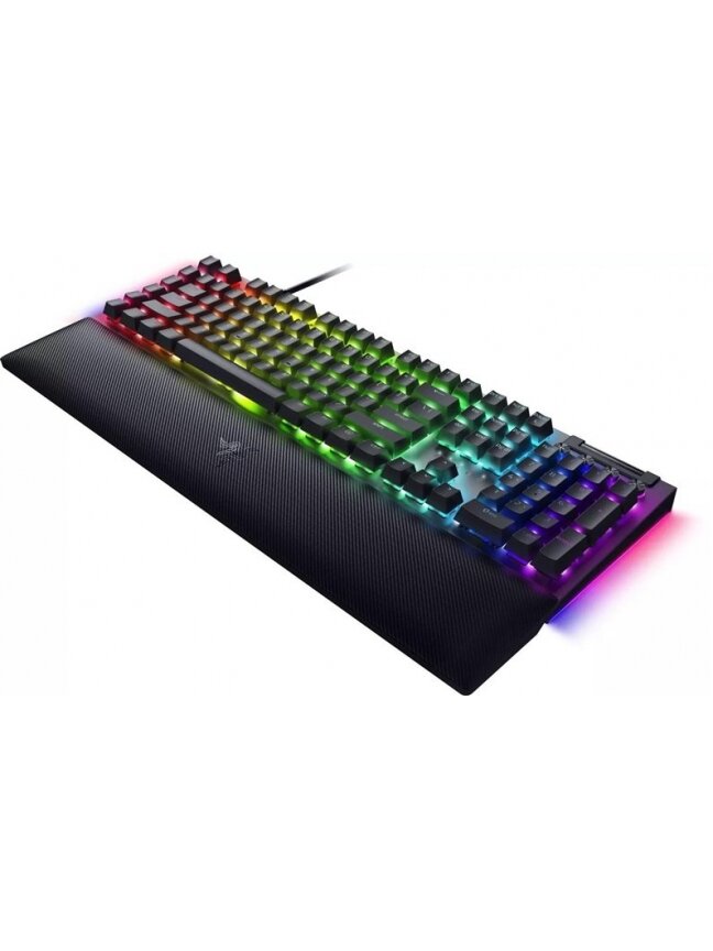 Klaviatūra Razer BlackWidow V4 Razer Yellow US, juoda 2 Klaviatūra Razer BlackWidow V4 Razer Yellow US, juoda 2