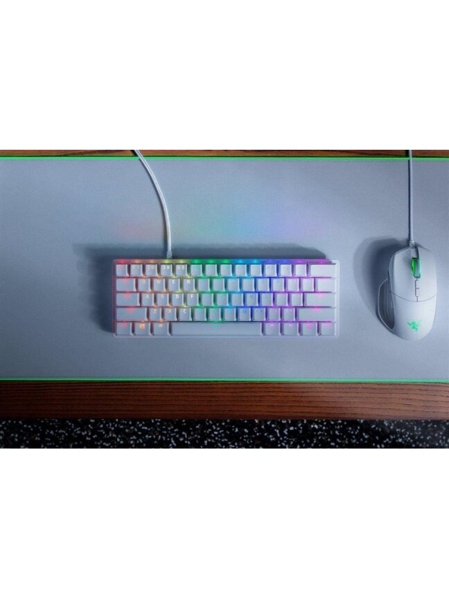Klaviatūra Razer Huntsman Mini Red EN, balta 2 Klaviatūra Razer Huntsman Mini Red EN, balta 2