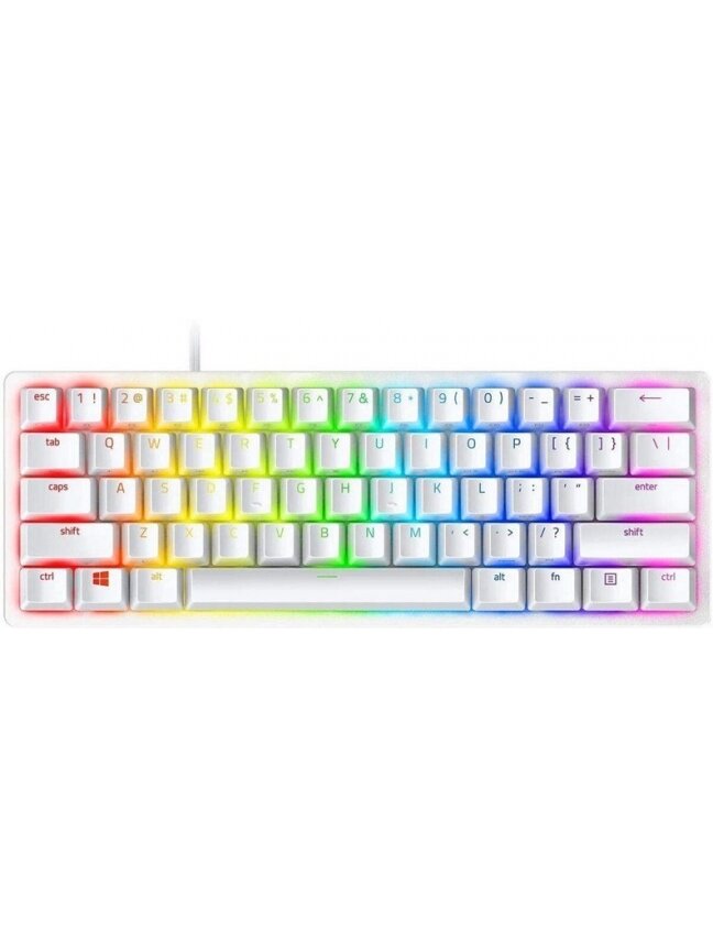 Klaviatūra Razer Huntsman Mini Red EN, balta Klaviatūra Razer Huntsman Mini Red EN, balta