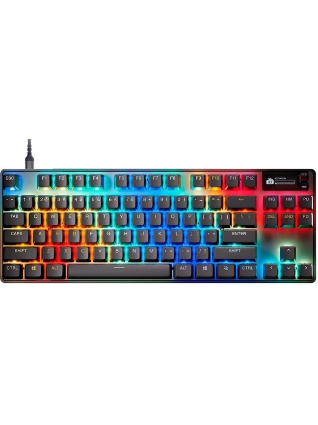 Klaviatūra Steelseries Apex Pro TKL Gen 3, Anglų (US), juoda 2 Klaviatūra Steelseries Apex Pro TKL Gen 3, Anglų (US), juoda 2
