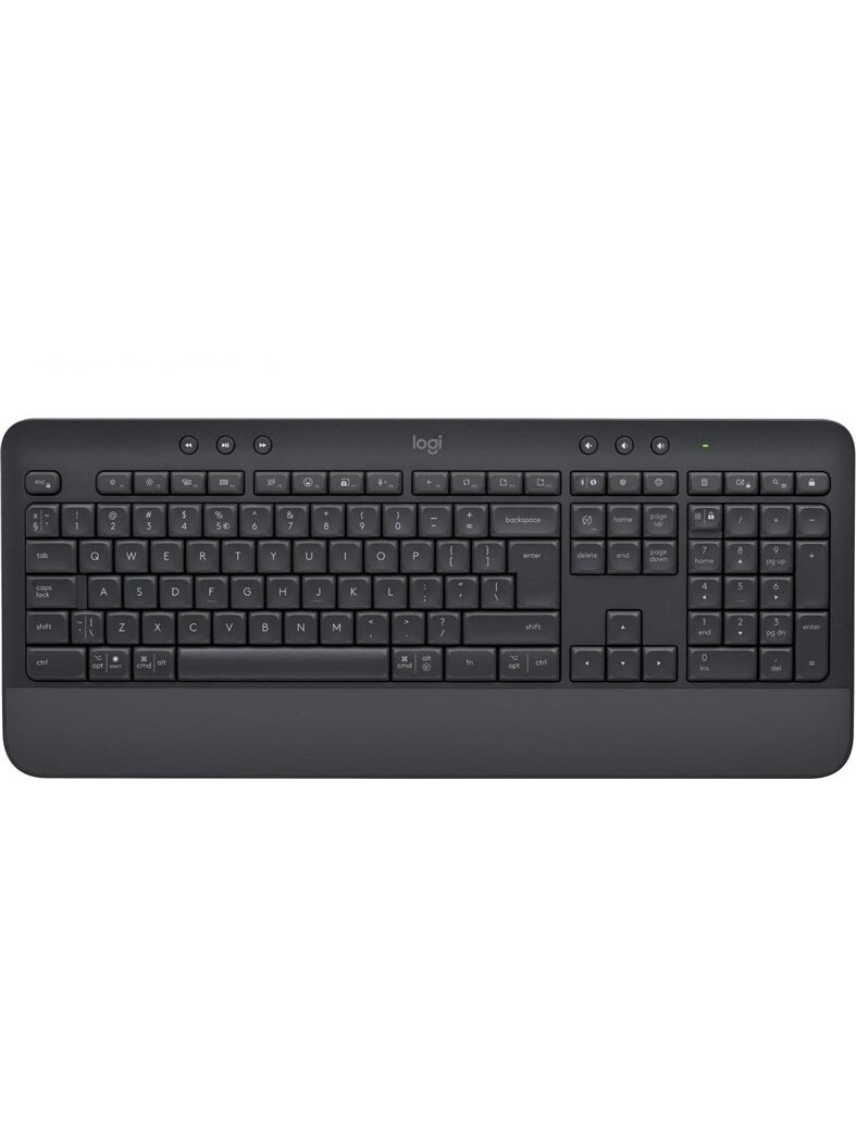 Klaviatūra Logitech K650 EN, juoda, belaidė