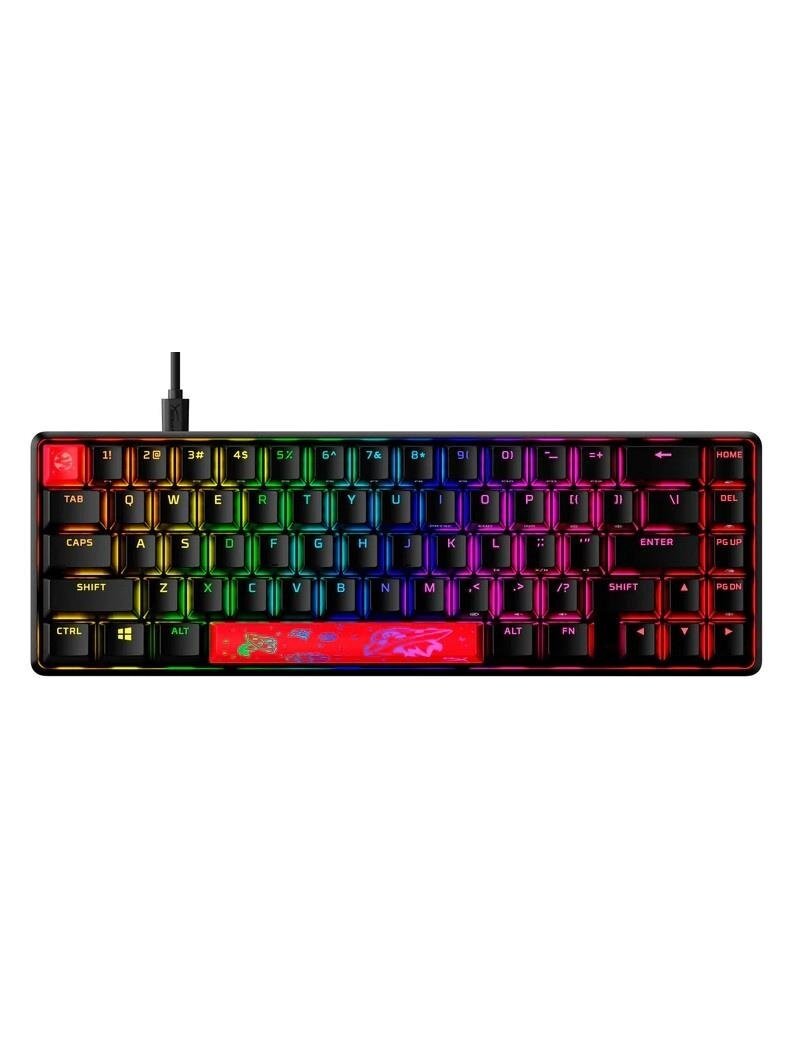 Klaviatūra HyperX Alloy Origins Alloy Origins 65 HyperX Red 1