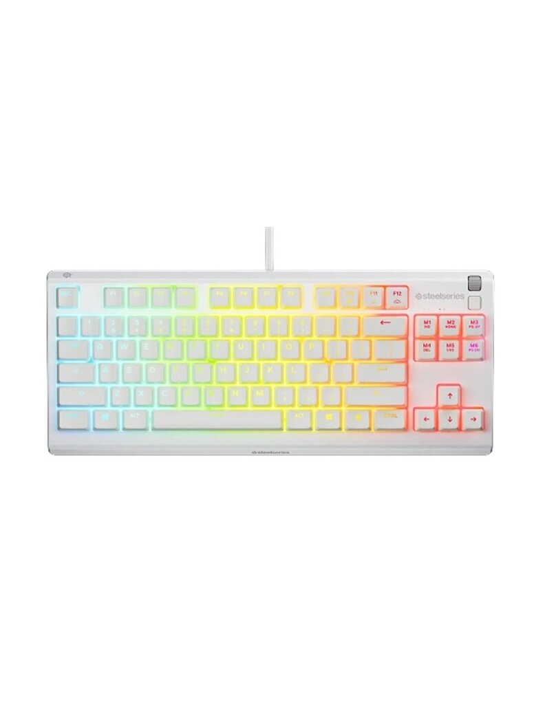 Klaviatūra Steelseries Apex 3 TKL, Anglų (US), balta Klaviatūra Steelseries Apex 3 TKL, Anglų (US), balta