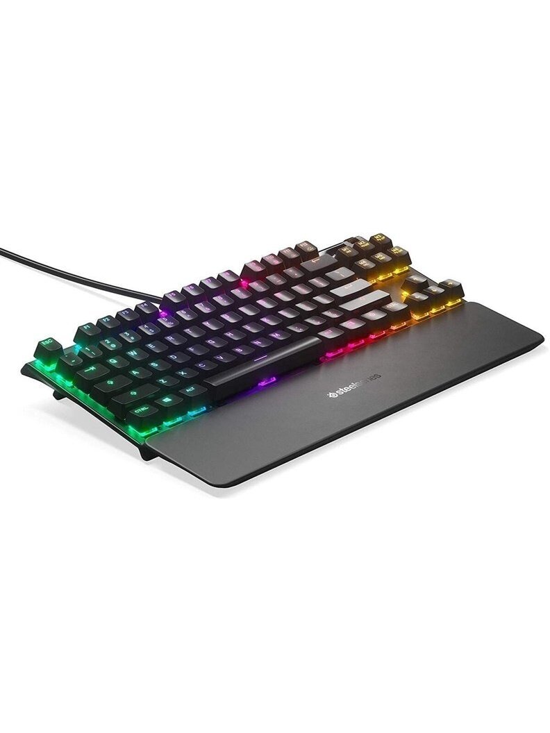 Klaviatūra Steelseries Apex 7 QX2 Red EN, juoda 1 Klaviatūra Steelseries Apex 7 QX2 Red EN, juoda 1