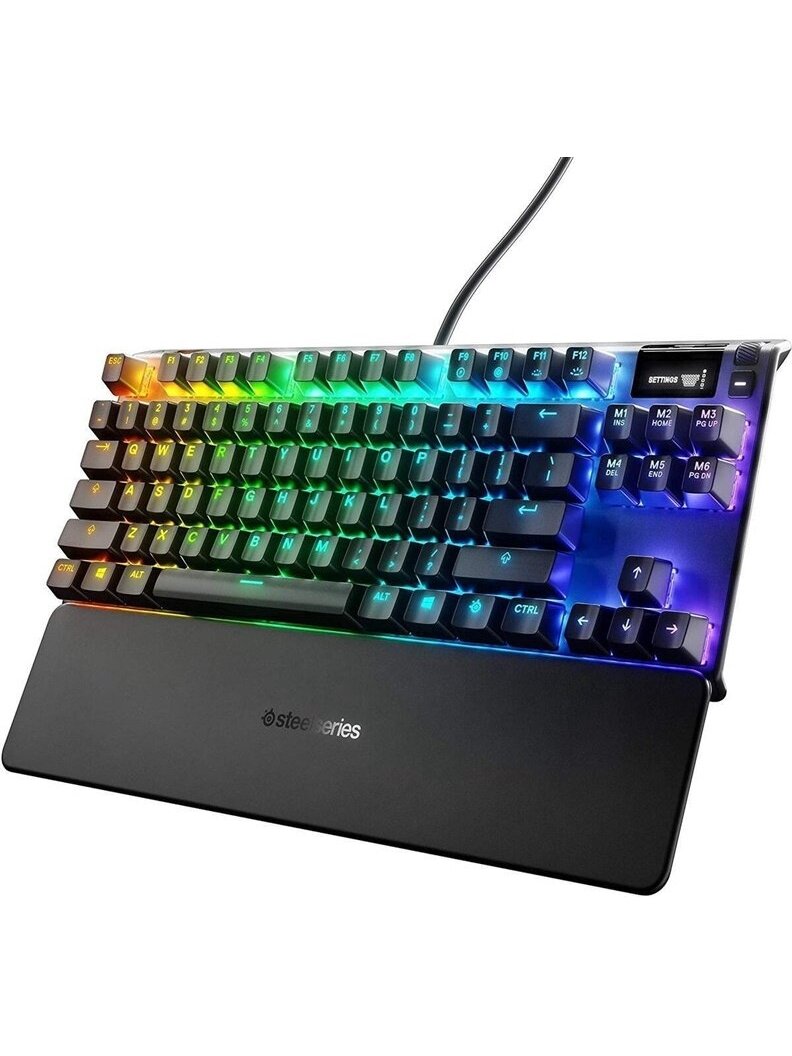 Klaviatūra Steelseries Apex 7 QX2 Red EN, juoda Klaviatūra Steelseries Apex 7 QX2 Red EN, juoda