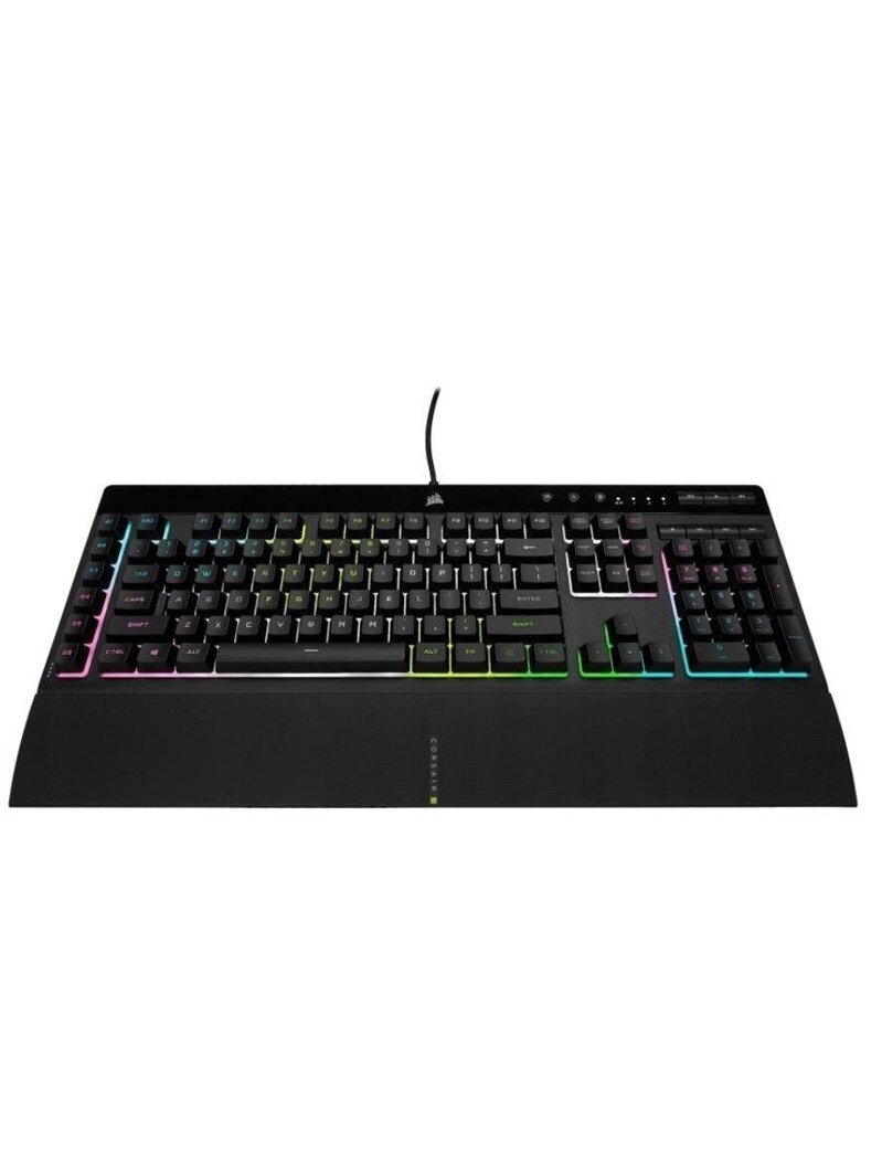 Klaviatūra Corsair K55 RGB PRO XT EN, juoda 2 Klaviatūra Corsair K55 RGB PRO XT EN, juoda 2