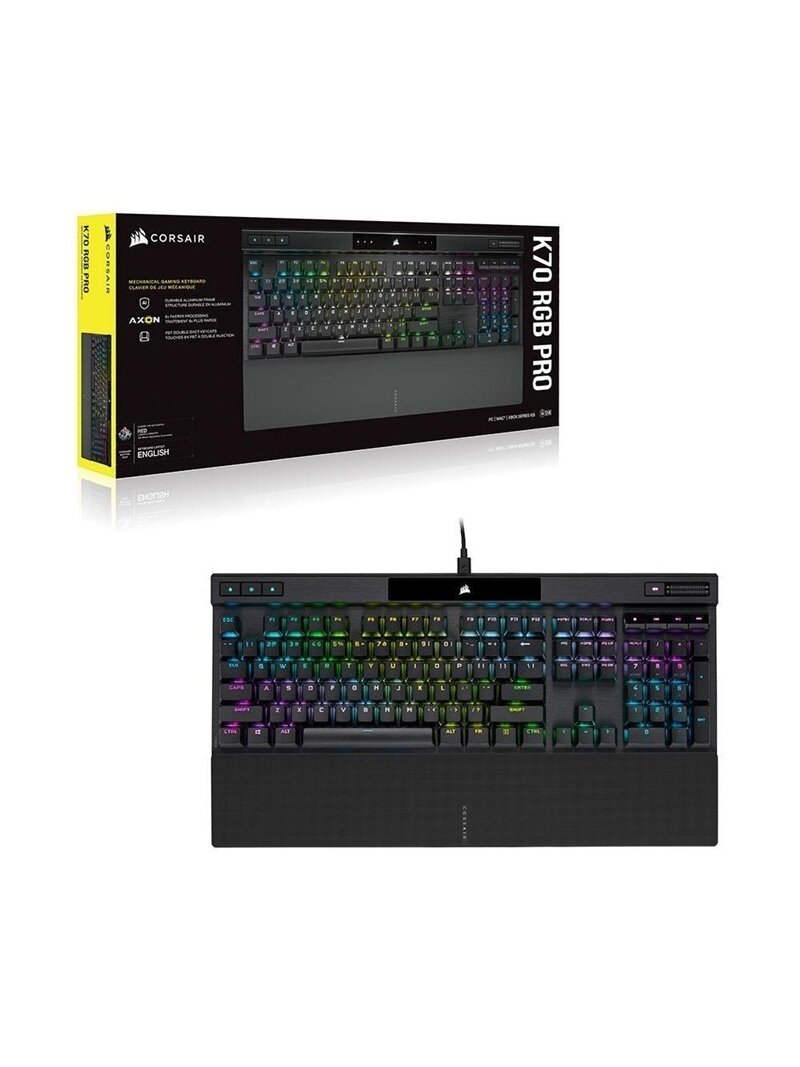 KLAVIATŪRA CORSAIR K70 PRO MXSPEED RGB 1 KLAVIATŪRA CORSAIR K70 PRO MXSPEED RGB 1