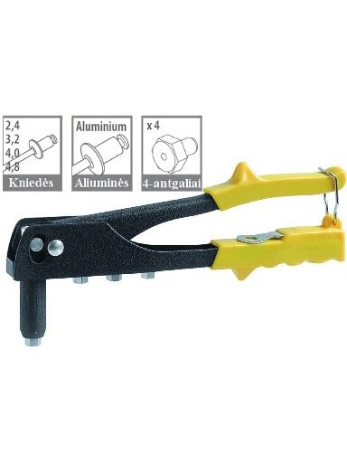 Kniediklis Modeco Expert | 2.4; 3.2; 4.0; 4.8 mm