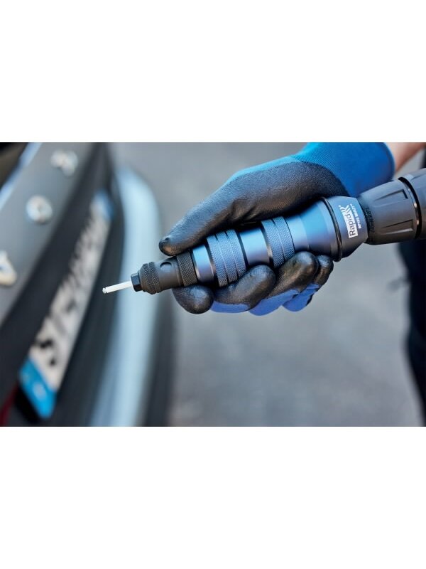 Kniedijimo adapteris MultiRiveter RP150 akumuliatoriniams su, Rapid 4 Kniedijimo adapteris MultiRiveter RP150 akumuliatoriniams su, Rapid 4