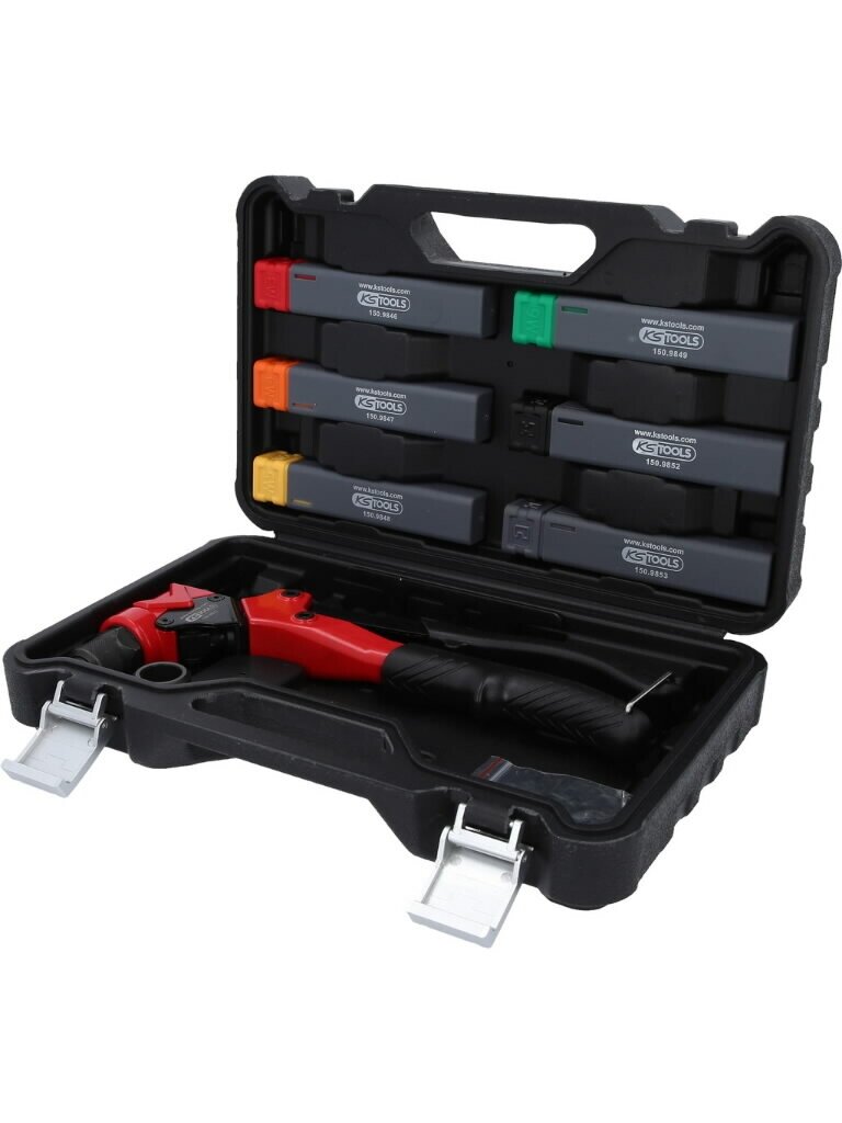 Kniediklis, komplektas trys viename, 12 dalių, KS Tools Kniediklis, komplektas trys viename, 12 dalių, KS Tools
