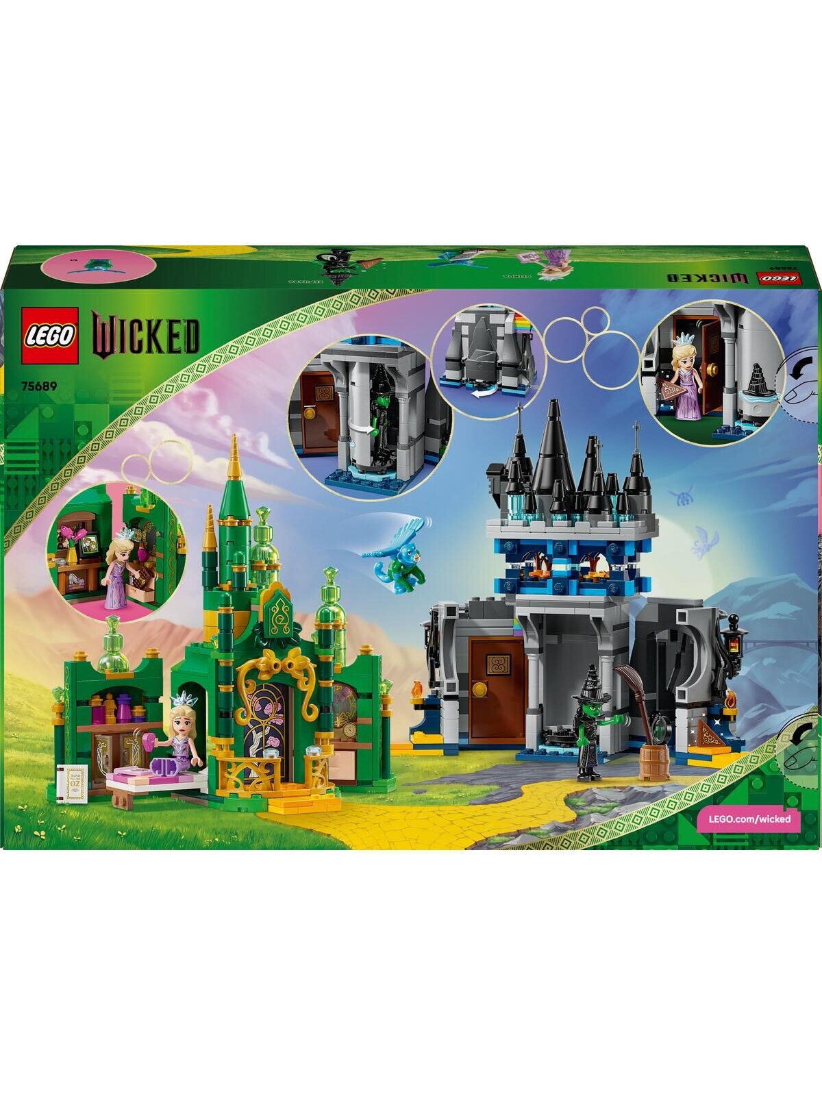 Konstruktorius LEGO® Wicked Emerald City&Kiamo Castle 75689 1