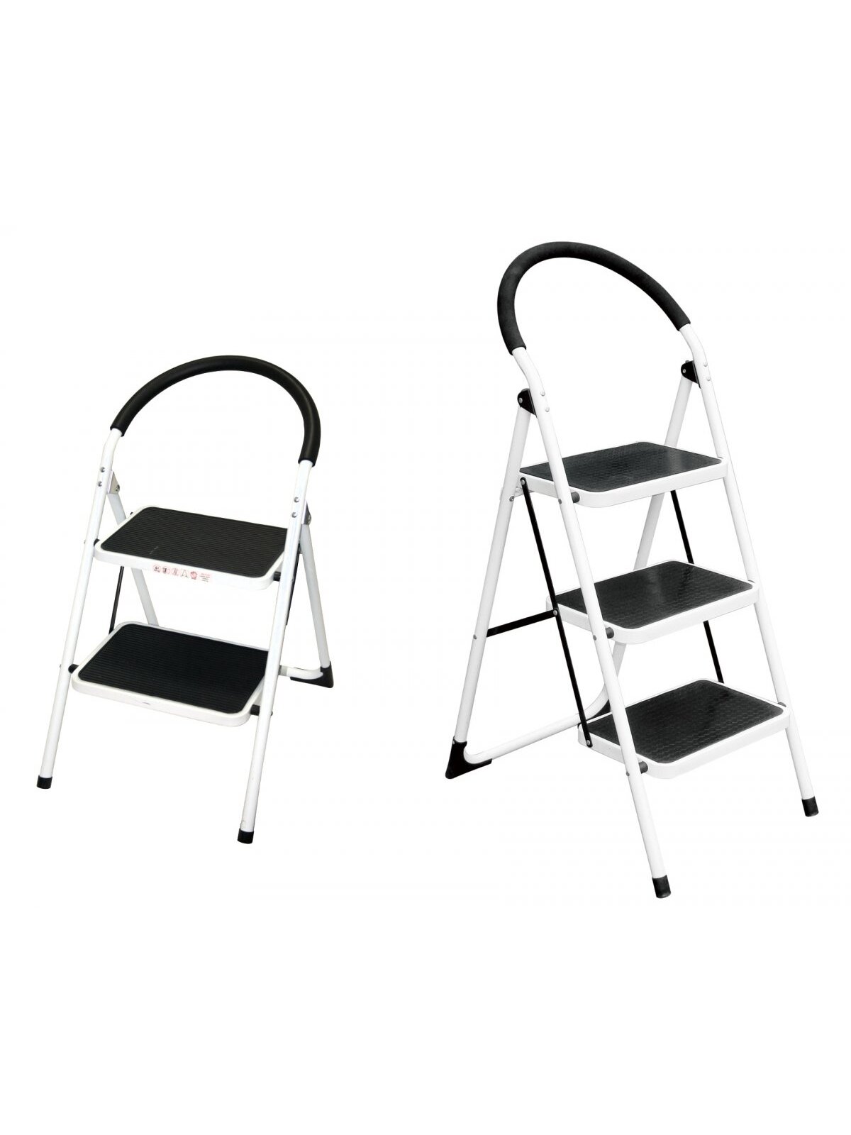 Kopėčios plieninės buitinės Lansi | 2 pakopų 47cm, max 150kg Kopėčios plieninės buitinės Lansi | 2 pakopų 47cm, max 150kg