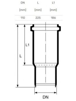Kompensacinė mova HTplus, Ø 110 mm 1