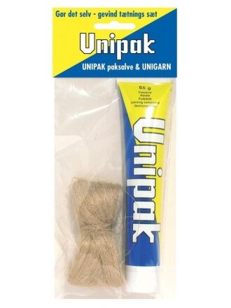 Komplektas Unipak pasta 65 g + pakulos 13 g