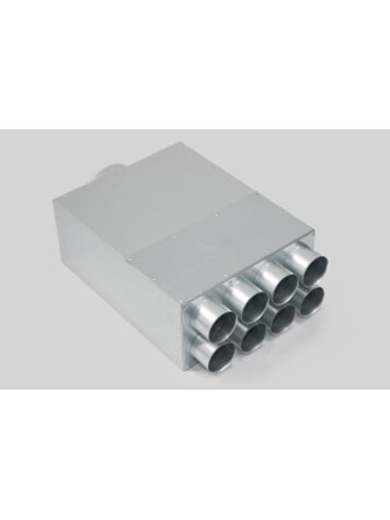 Kolektorinė dėžė su akustiniu porolonu ZN d160x8x75 (98-0239-0160-008-2N2-V)