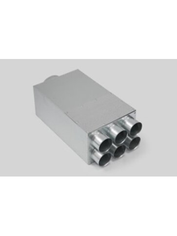 Kolektorinė dėžė su akustiniu porolonu ZN d160x6x75 (98-0239-0160-006-2N2-V)