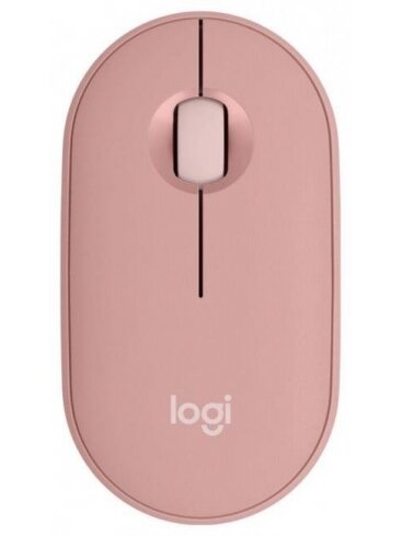 Kompiuterio pelė Logitech Pebble Mouse 2 M350s, rožinė Kompiuterio pelė Logitech Pebble Mouse 2 M350s, rožinė