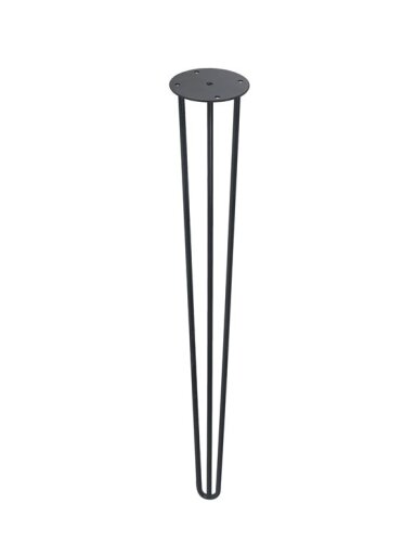 Kojelė Rei D8 x 710 mm, juoda