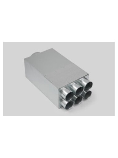 Kolektorinė dėžė su akustiniu porolonu ZN d160x6x75 (98-0239-0160-006-2N2-V)