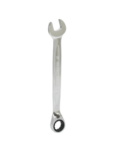 Kombinuotas terkšlinis raktas su reversu GEARplus 18 mm, KS Tools