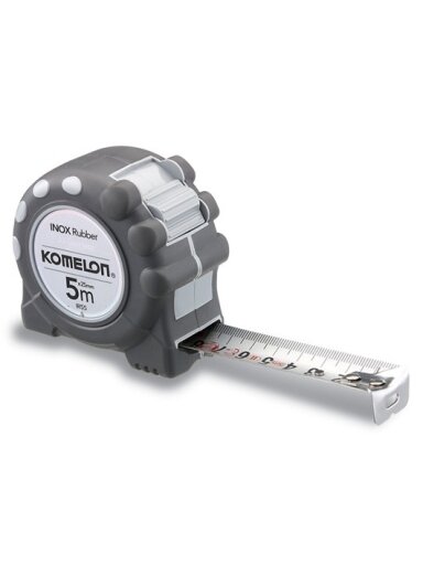 Komelon Ruletė INOX RUBBER 5 m x 19 mm