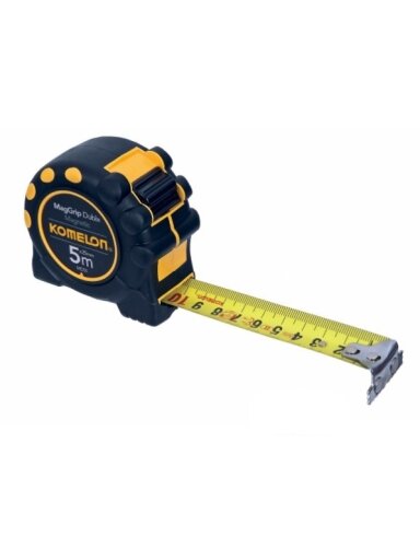 Komelon Ruletė MAG GRIP DUPLEX 5 m x 25 mm