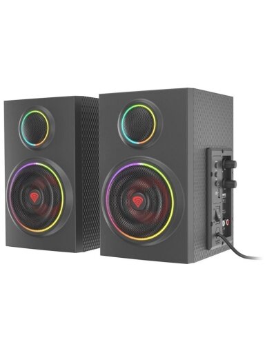 Kompiuterinė kolonėlė Genesis Helium 300BT, juoda, 24 W