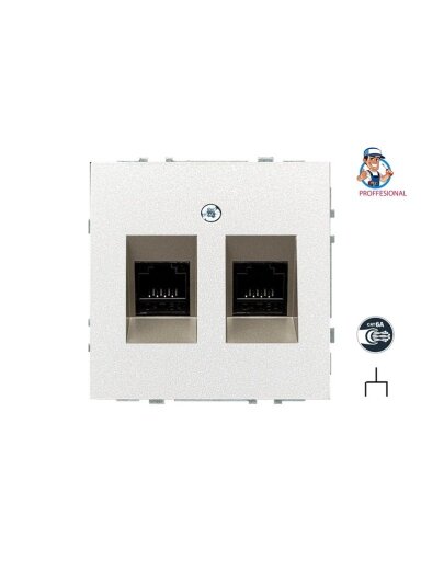 Kompiuterio lizdas LIREGUS MODERN, 2vt., šampano spalvos Kompiuterio lizdas LIREGUS MODERN, 2vt., šampano spalvos