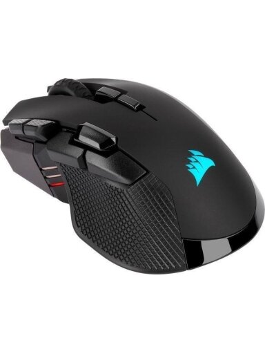 Kompiuterio pelė Corsair Ironclaw RGB, juoda