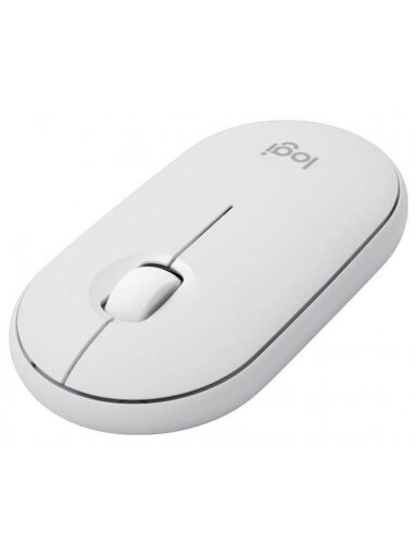 Kompiuterio pelė Logitech Pebble Mouse 2 M350s, balta