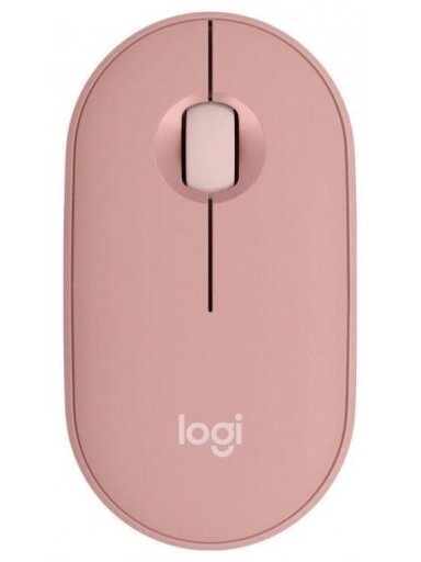 Kompiuterio pelė Logitech Pebble Mouse 2 M350s, rožinė