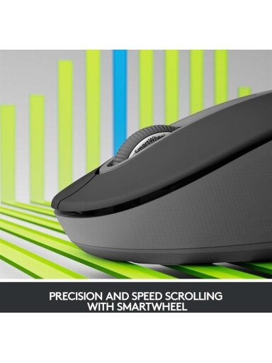 Kompiuterio pelė Logitech Singature M650 L Left, pilka