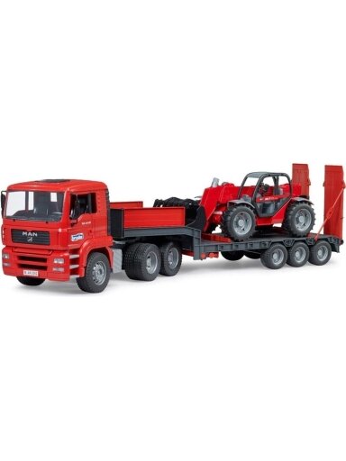 Komplektas Bruder Loader & telehandler MAN TGA 02774