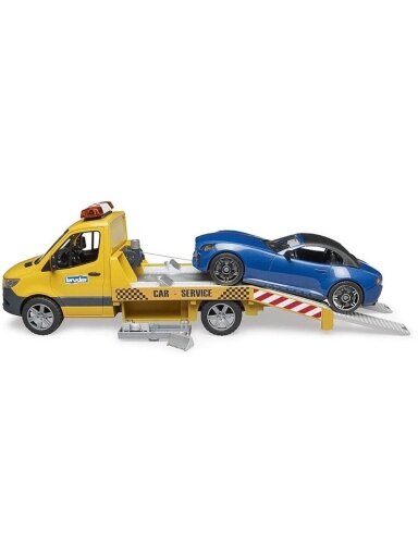 Komplektas Bruder Sprinter Car Transporter 02675
