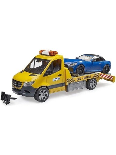 Komplektas Bruder Sprinter Car Transporter 02675