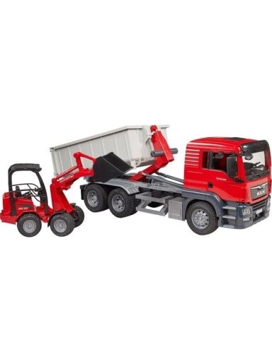Komplektas Bruder Truck & Loader MAN TGS 03767