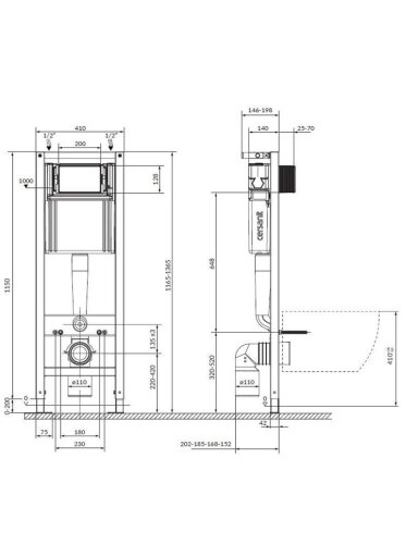 KOMPLEKTAS UNIT CERSANIT AGIS JUOD C717