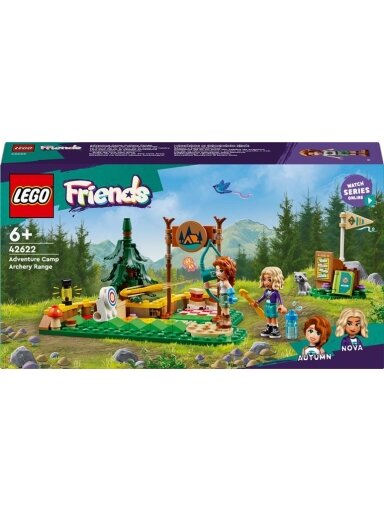 Konstr LEGO Friends Stovyklos šaudymo iš lanko tiras 42622